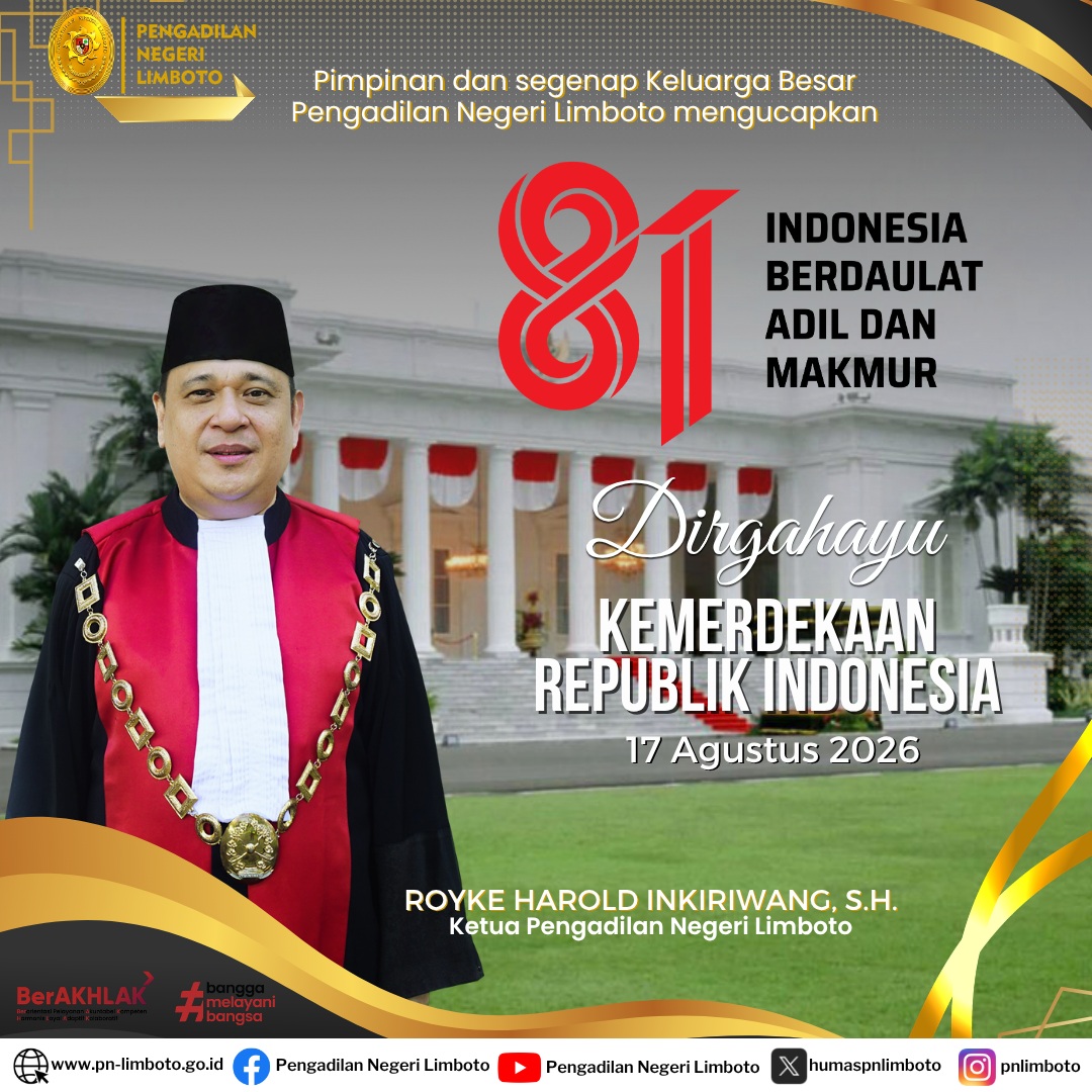 Dirgahayu Ke-81 Kemerdekaan RI 17 Agustus 2026