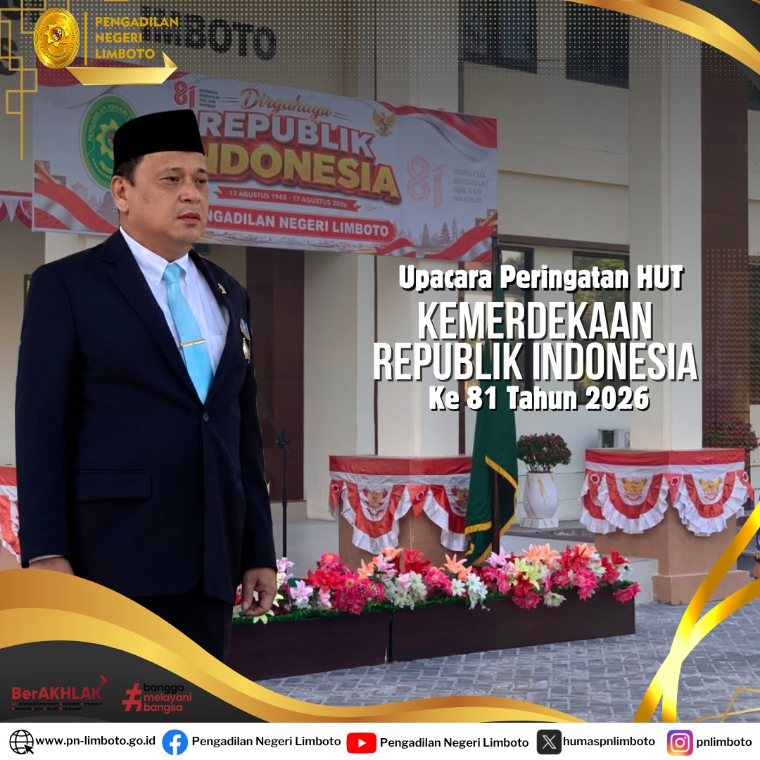 UPACARA PERINGATAN HUT KE-81 KEMERDEKAAN RI